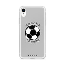 Load image into Gallery viewer, Soccer iPhone Case (Grey 2)