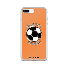 Load image into Gallery viewer, Soccer iPhone Case (Orange 1)