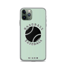 Load image into Gallery viewer, Baseball iPhone Case (Green 5)