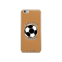 Load image into Gallery viewer, Soccer iPhone Case (Nude)