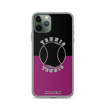 Load image into Gallery viewer, Tennis iPhone Case (Black &amp; Pink 6)