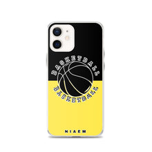 Load image into Gallery viewer, Basketball iPhone Case (Black &amp; Yellow 1)