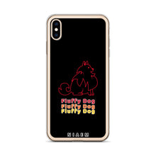 Load image into Gallery viewer, Red Fluffy Dog iPhone Case
