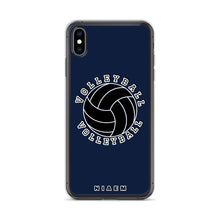 Load image into Gallery viewer, Volleyball iPhone Case (Navy)