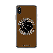 Load image into Gallery viewer, Basketball iPhone Case (Brown)